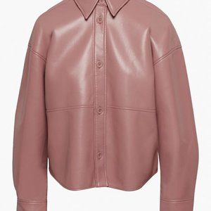 Aritzia Babaton, Pelli Hip Shirt Jacket Pink